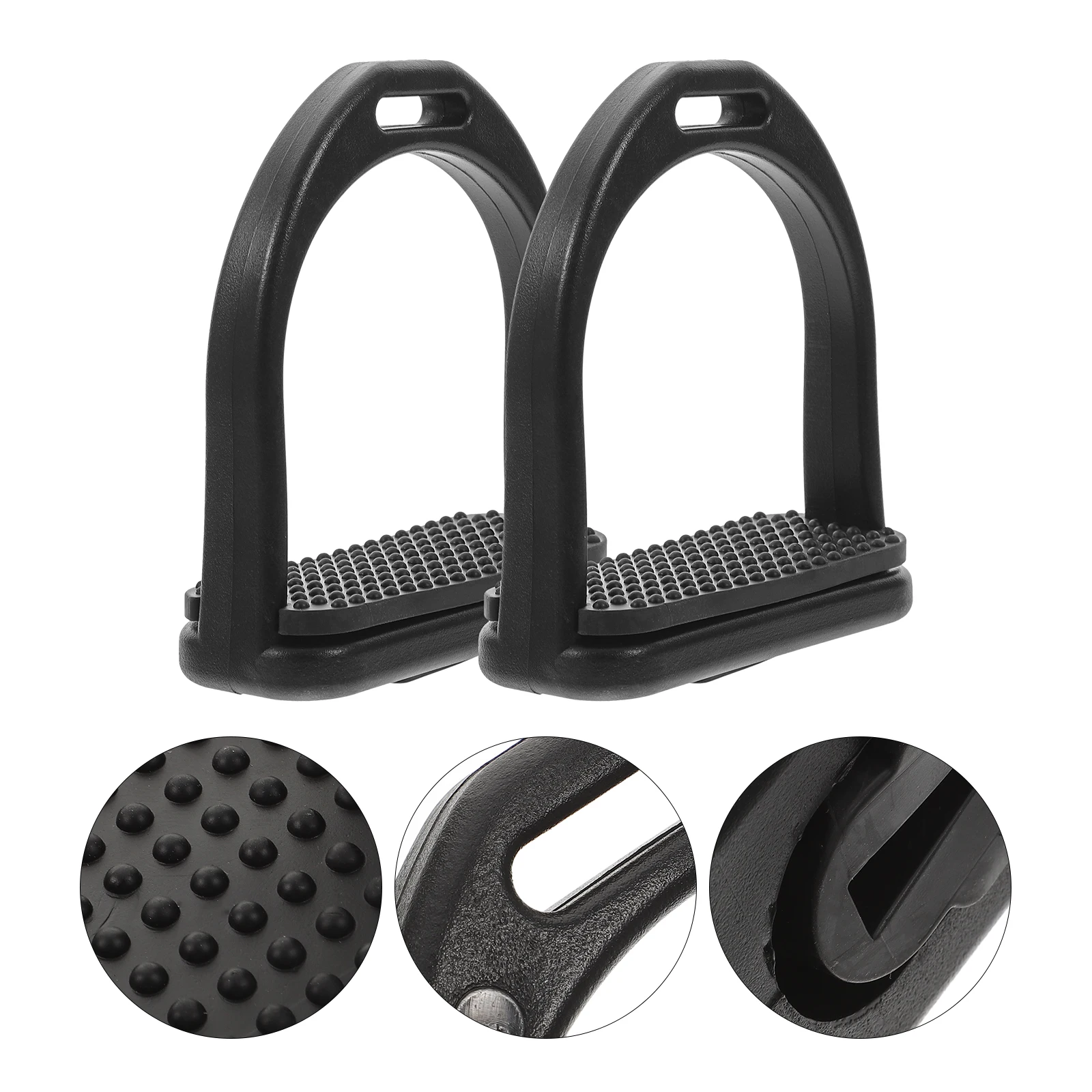 2 Pcs Safety Stirrups Durable POM Anti Skid Design Riding Accessories Horse Saddle Western Style Long Lasting Wear Resistant
2 Pcs Safety Stirrups Durable POM Anti Skid Design Riding Accessories Horse Saddle Western Style Long Lasting Wear Resistant