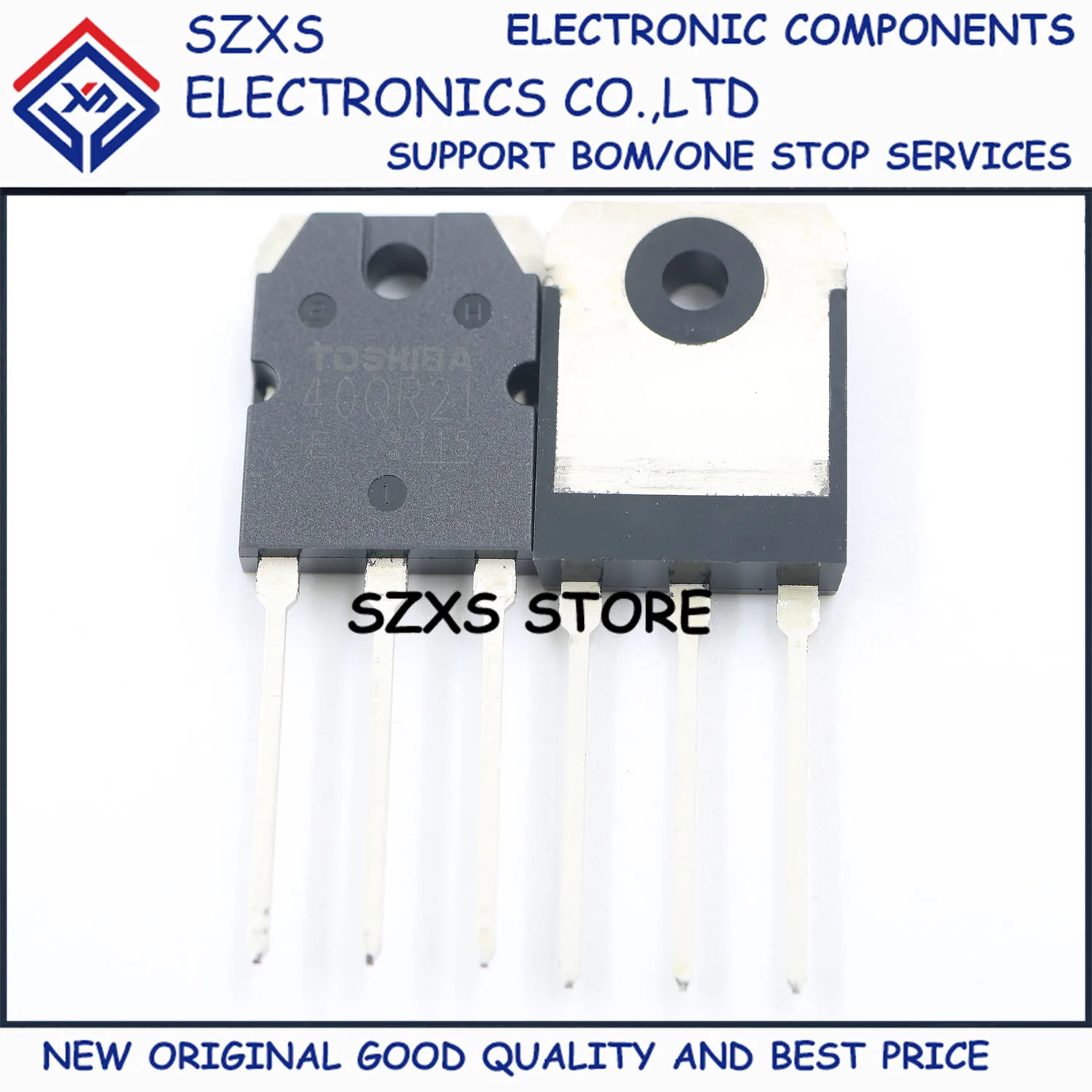 New Original 5Pcs GT40QR21 40QR21 TO-3P 1200V 40A IGBT Transistor In Stock Electronic Components Good Quality
New Original 5Pcs GT40QR21 40QR21 TO-3P 1200V 40A IGBT Transistor In Stock Electronic Components Good Quality