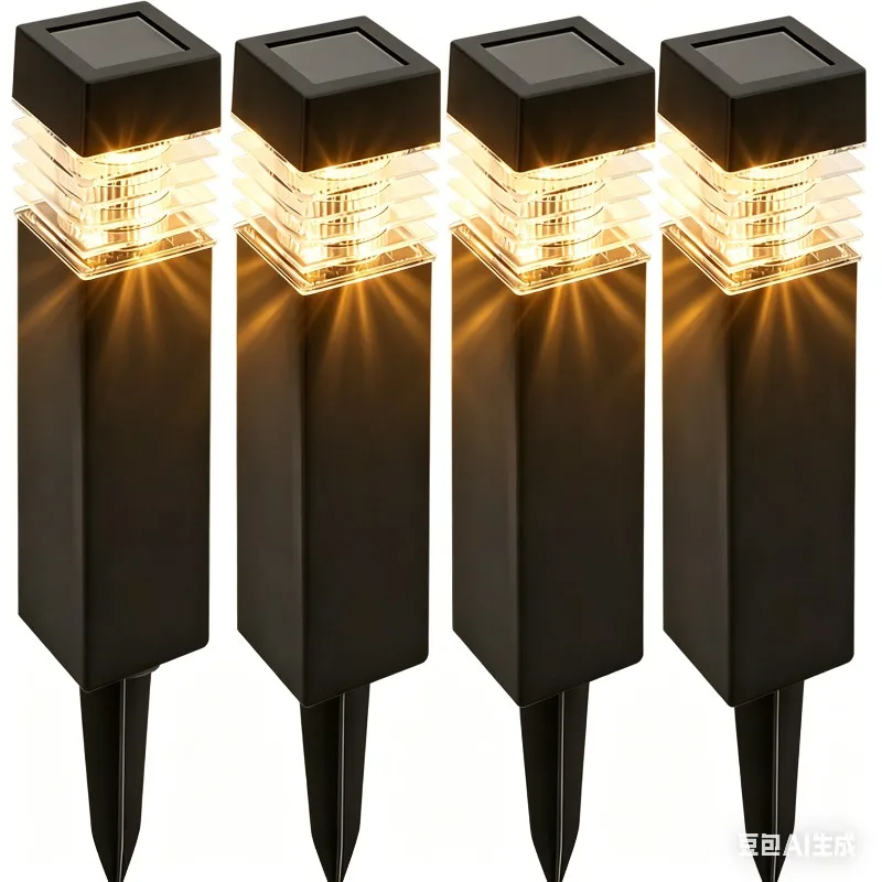 4pcs Solar Square LED Lawn Ground Lamp Solar Power Waterproof Landscape Path Solar Lights for Garden Yard Walk Street Decor
4pcs Solar Square LED Lawn Ground Lamp Solar Power Waterproof Landscape Path Solar Lights for Garden Yard Walk Street Decor