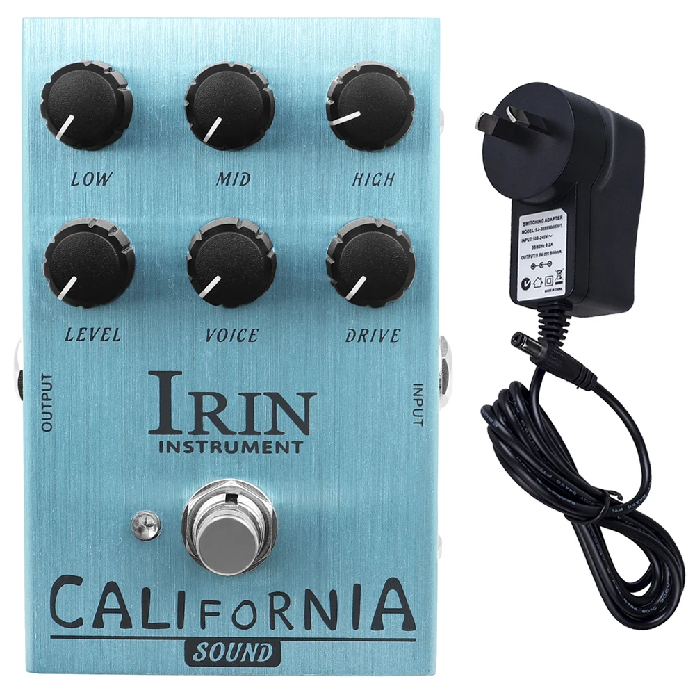 IRIN Guitar Effect Pedal Metal Material Non-fading Sound Good Electric Guitar Accessories Durable and Sturdy US/UK/AU/EU
IRIN Guitar Effect Pedal Metal Material Non-fading Sound Good Electric Guitar Accessories Durable and Sturdy US/UK/AU/EU