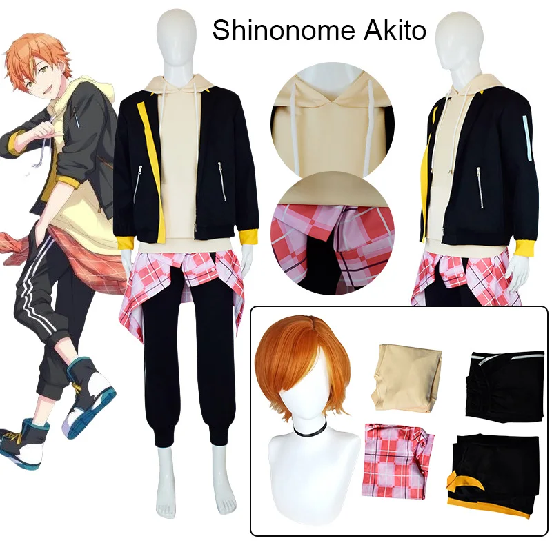 Костюм для косплея Shinonome Akito, игровой проект секай, цветная сценическая Косплей-униформа для Хэллоуина, рождественской вечеринки, косплей для мужчин
Костюм для косплея Shinonome Akito, игровой проект секай, цветная сценическая Косплей-униформа для Хэллоуина, рождественской вечеринки, косплей для мужчин