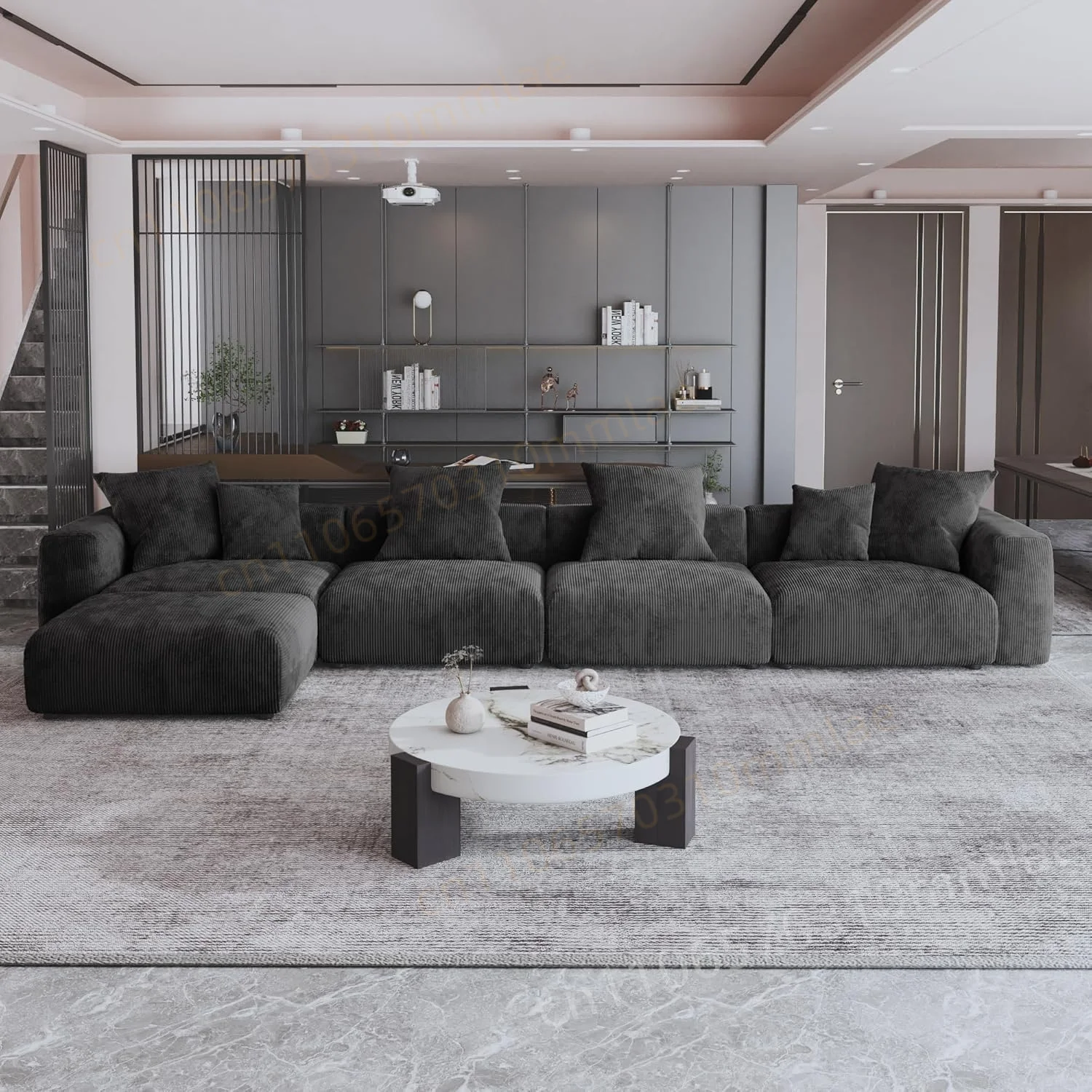 DIGGERA 181-дюймовый большой сжатый диван, диван без костей, модульные диваны для гостиной, огромные 4-местные секционные диваны с шезлонгом
DIGGERA 181-дюймовый большой сжатый диван, диван без костей, модульные диваны для гостиной, огромные 4-местные секционные диваны с шезлонгом