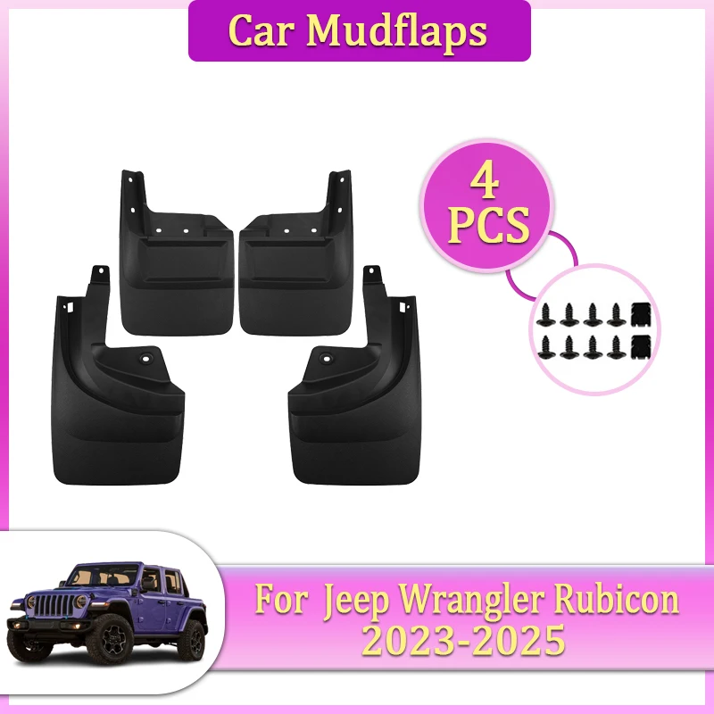 Car Mudguards Parts For Jeep Wrangler Rubicon JL 2023~2025 Car Mudflaps Splash Fender Car Flare Cover Guard Auto Mud Accessories
Car Mudguards Parts For Jeep Wrangler Rubicon JL 2023~2025 Car Mudflaps Splash Fender Car Flare Cover Guard Auto Mud Accessories