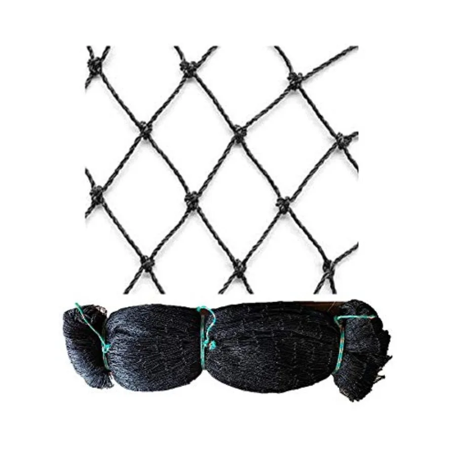 Aviary Netting 1 Heavy Knotted Poultry Net 50' x 50' for outdoor bird enclosures, polyethylene material, black color, UV-resist
Aviary Netting 1 Heavy Knotted Poultry Net 50' x 50' for outdoor bird enclosures, polyethylene material, black color, UV-resist