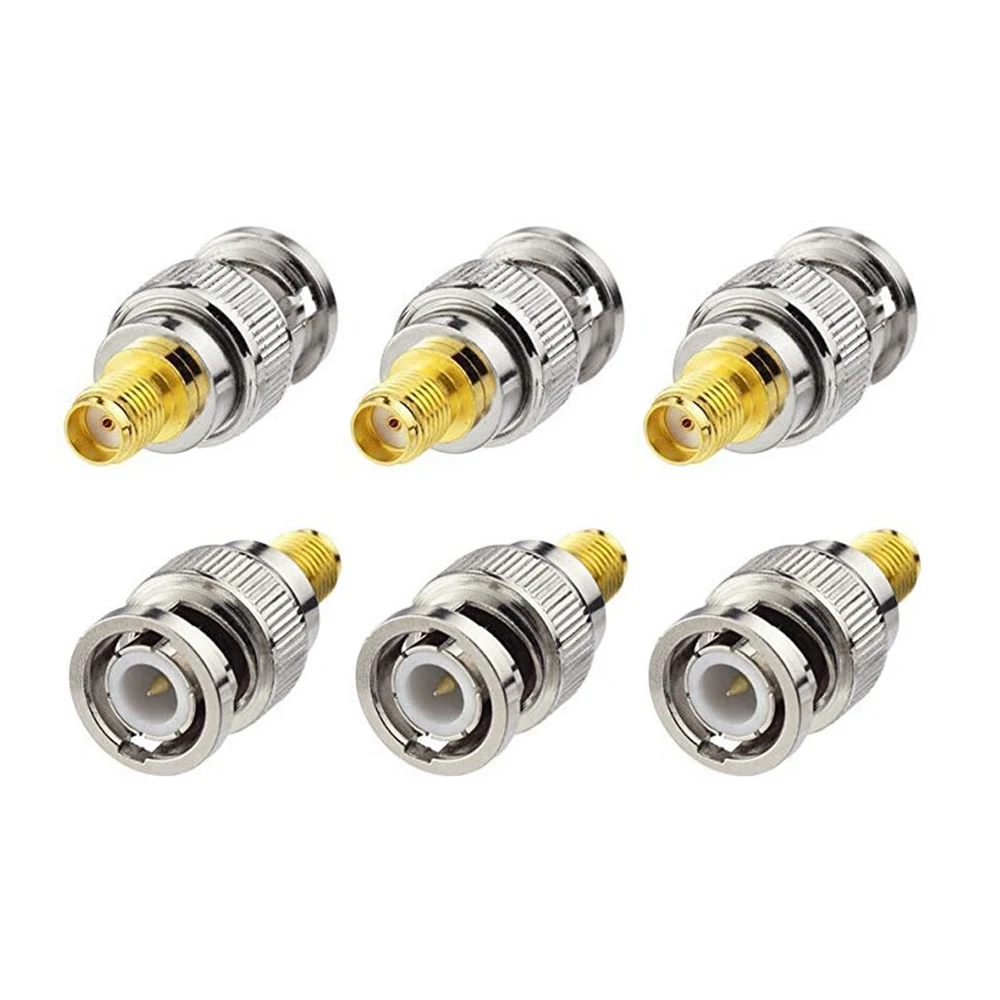 1pcs RF Coaxial Electronics Adapter SMA Female To BNC Male for RF Antennas GMRS Radio WiFi Wireless LAN Devices Hardware Adapter
1pcs RF Coaxial Electronics Adapter SMA Female To BNC Male for RF Antennas GMRS Radio WiFi Wireless LAN Devices Hardware Adapter