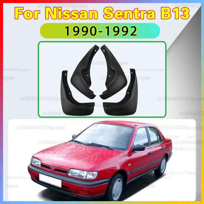Front Rear Wheels Fender Guard Accessories MudGuards for Nissan Sentra B13 Tsuru V16 Sunny 1991~1994 1992 1993 Mud Flaps Splash
Front Rear Wheels Fender Guard Accessories MudGuards for Nissan Sentra B13 Tsuru V16 Sunny 1991~1994 1992 1993 Mud Flaps Splash