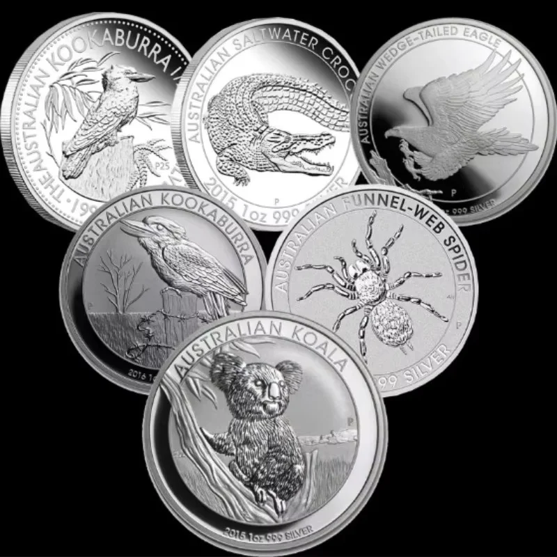 Australian Animal Commemorative Coin Silver Plated Replica Koala Kangaroo Kookaburra Collection Souvenir Gift
Australian Animal Commemorative Coin Silver Plated Replica Koala Kangaroo Kookaburra Collection Souvenir Gift