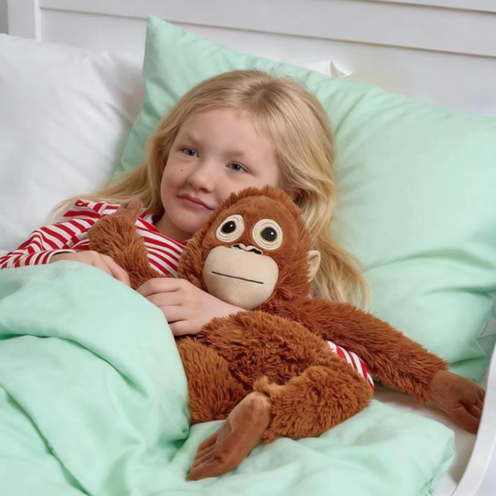 66cm Soft Stuffed Orangutan Plushies Large Monkey Plush Doll Realistic Cuddly Animal Toy for Bedroom Living Room Home Decor
66cm Soft Stuffed Orangutan Plushies Large Monkey Plush Doll Realistic Cuddly Animal Toy for Bedroom Living Room Home Decor