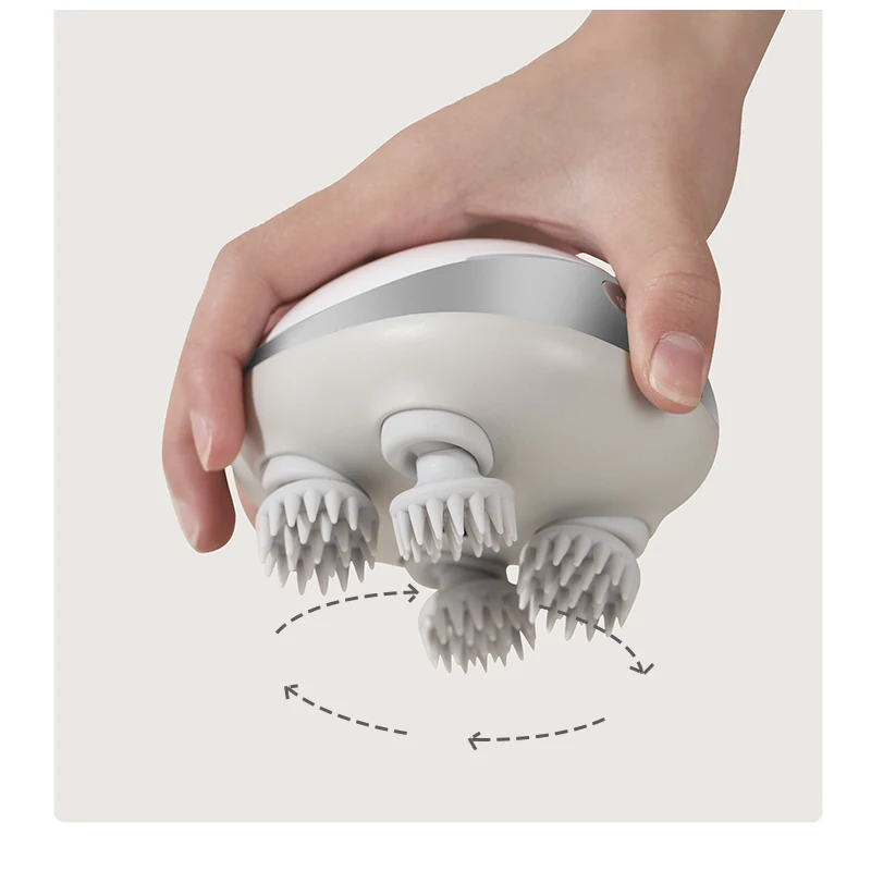 Cordless Electric Mini Scalp Massager Shampoo Brush Handheld Mini Cat Head Massager With 2 Speed Vibration & 88 Silicone Nodes
Cordless Electric Mini Scalp Massager Shampoo Brush Handheld Mini Cat Head Massager With 2 Speed Vibration & 88 Silicone Nodes