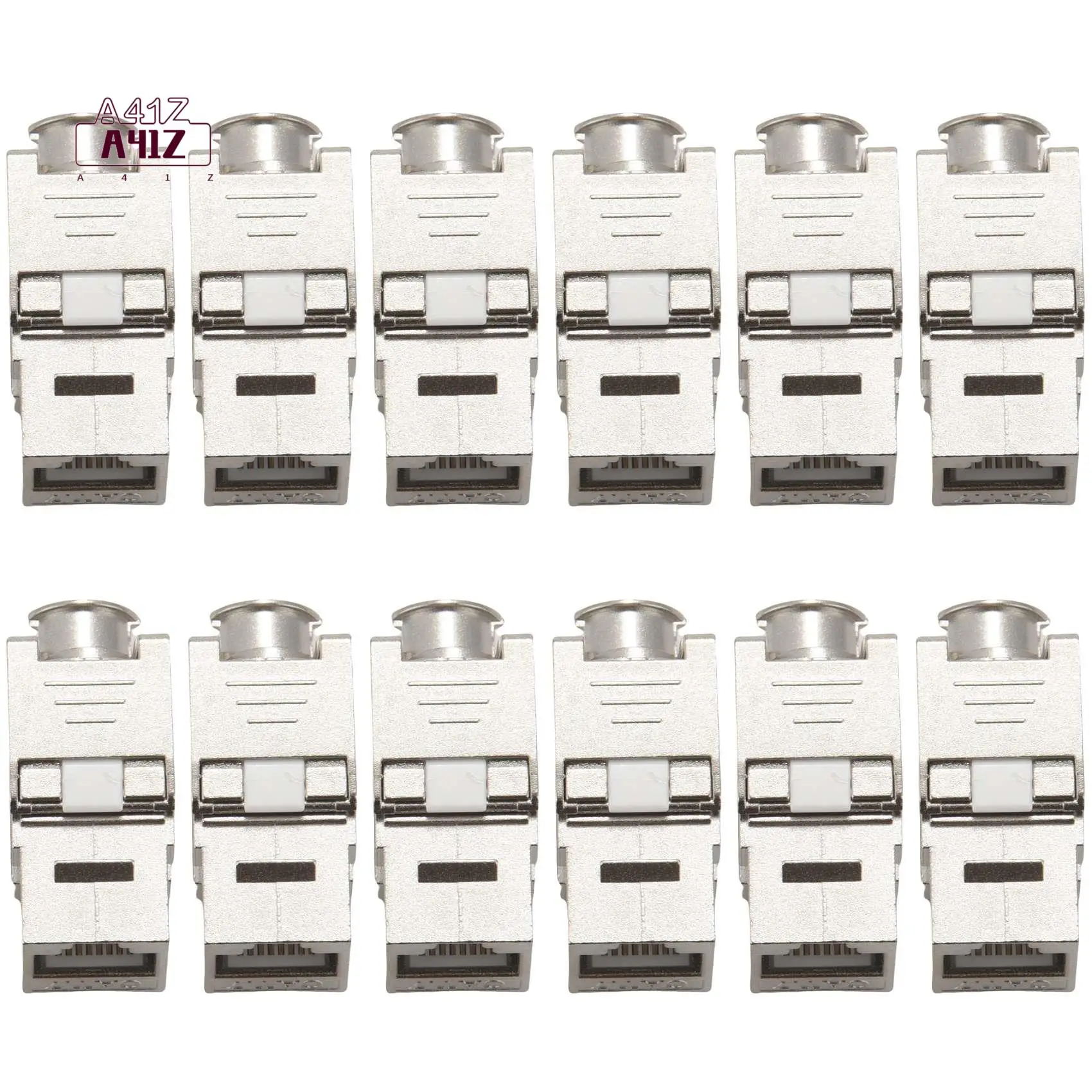 A41Z-12 шт. RJ45 Keystone Cat7 Cat6a Экранированный модуль из цинкового сплава FTP Сетевой разъем Keystone Jack Адаптер Сеть 10 ГБ
A41Z-12 шт. RJ45 Keystone Cat7 Cat6a Экранированный модуль из цинкового сплава FTP Сетевой разъем Keystone Jack Адаптер Сеть 10 ГБ