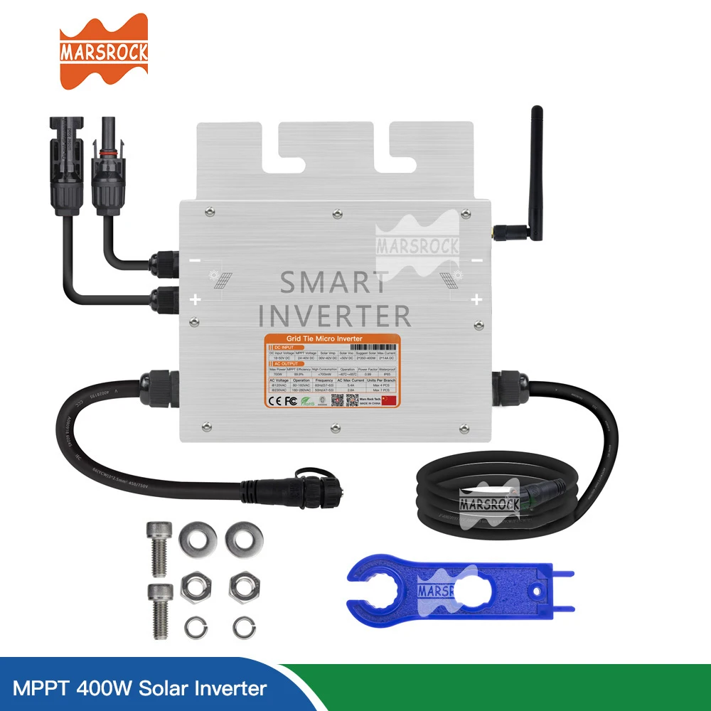 400W 700W Grid Tie Solar Inverter IP65, 18~50VDC to AC 120V/240V Auto Pure Sine Wave Inverter
400W 700W Grid Tie Solar Inverter IP65, 18~50VDC to AC 120V/240V Auto Pure Sine Wave Inverter