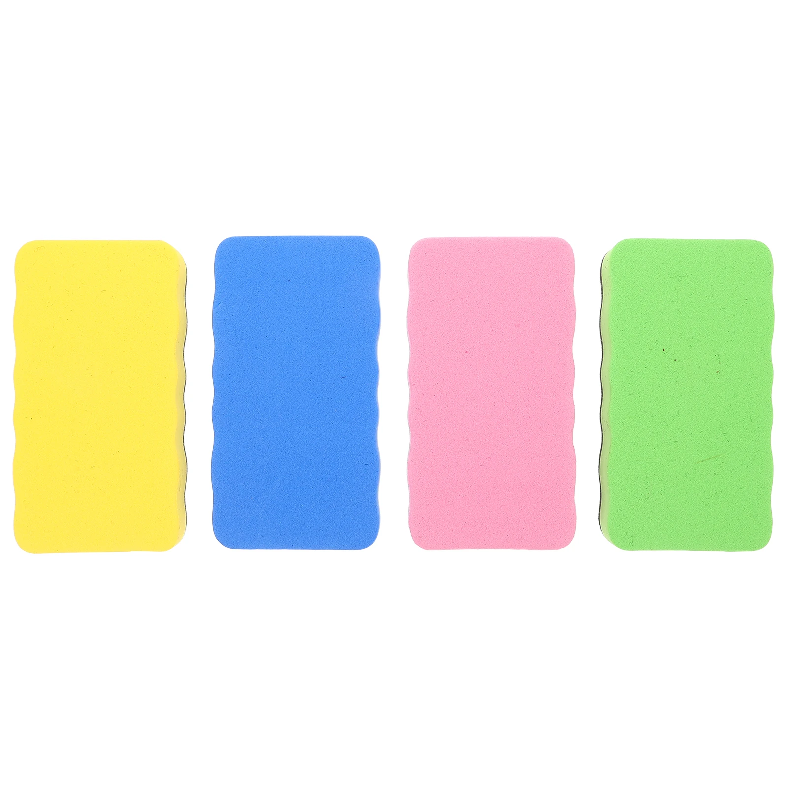4pcs White Board Dry Eraser Cleaner Eraser Large Size Colorful EVA Felt Dry Marker Board Cleaner Magnetic Display
4pcs White Board Dry Eraser Cleaner Eraser Large Size Colorful EVA Felt Dry Marker Board Cleaner Magnetic Display