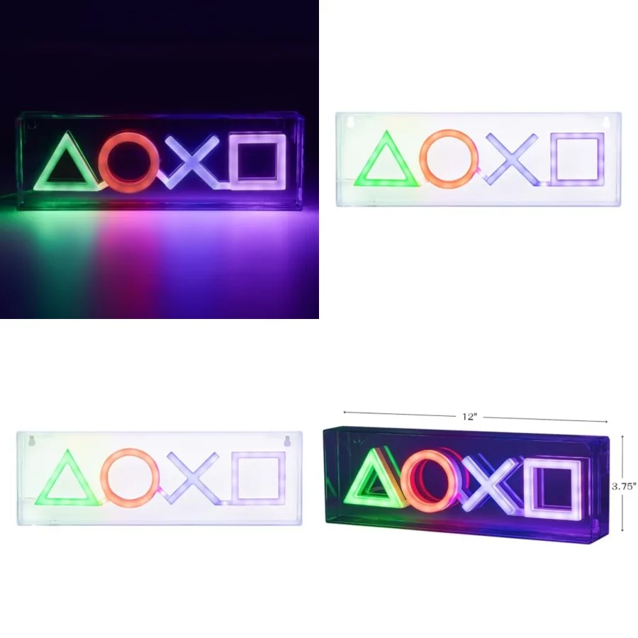 LED Neon Light - Free Standing or Wall Mountable - Game Room Accessories and Decor for Gamers
LED Neon Light - Free Standing or Wall Mountable - Game Room Accessories and Decor for Gamers