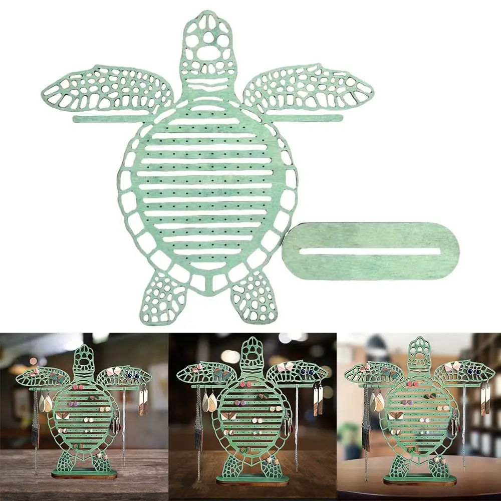 Gift Unique Jewelry Organizer Turtle Design Wooden Earring Display Earring Stand Home Decor
Gift Unique Jewelry Organizer Turtle Design Wooden Earring Display Earring Stand Home Decor