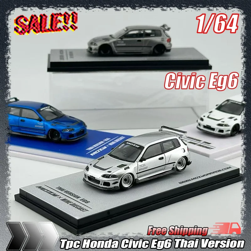 New Tpc 1:64 Scale Honda Civic Eg6 Thai Version Alloy Die-cast Car Model Custom For Collection Home Display Car Enthusiasts Gift
New Tpc 1:64 Scale Honda Civic Eg6 Thai Version Alloy Die-cast Car Model Custom For Collection Home Display Car Enthusiasts Gift