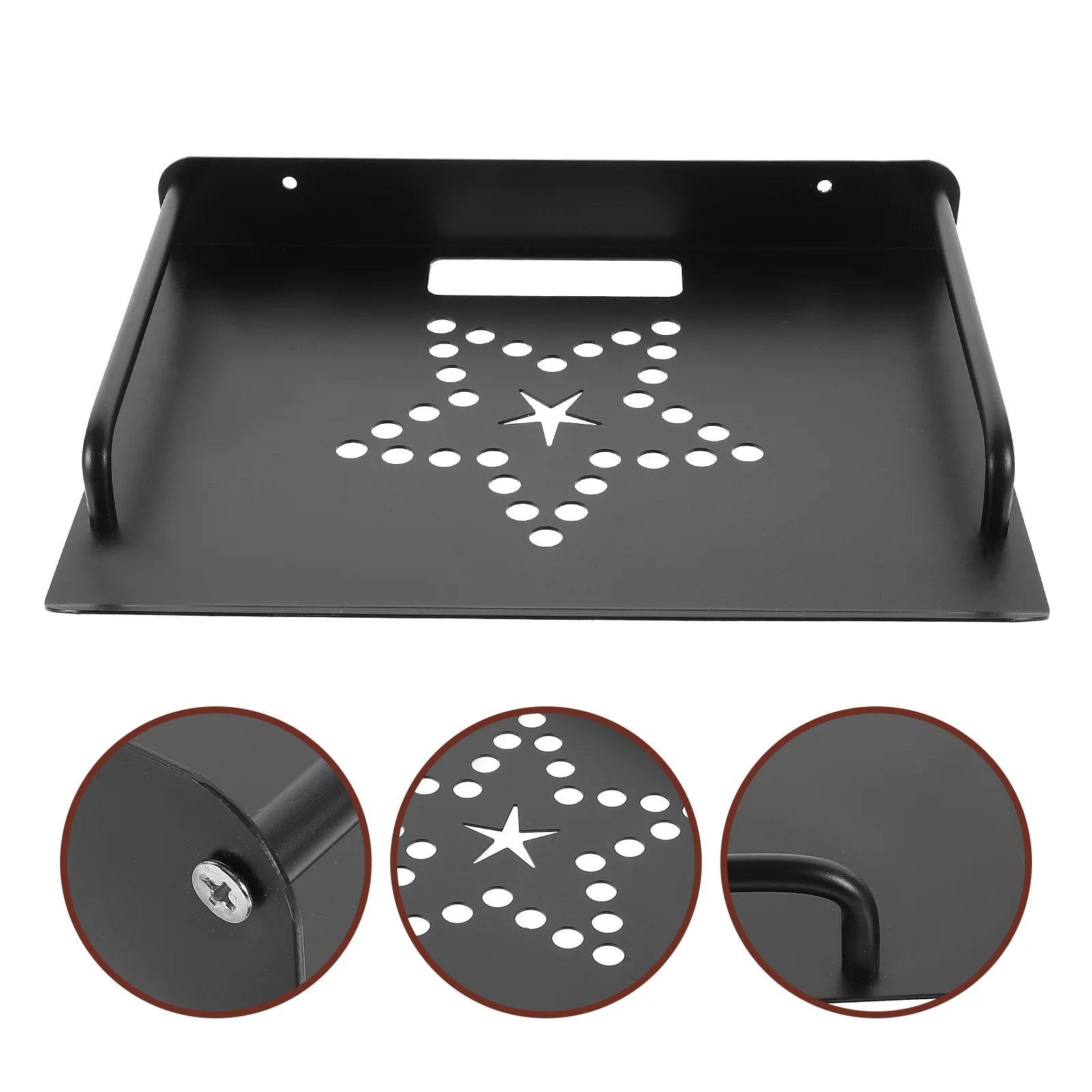 Mount Projector Bracket Router Storage Holder Wall Mounted Shelf Stand Black for
Mount Projector Bracket Router Storage Holder Wall Mounted Shelf Stand Black for