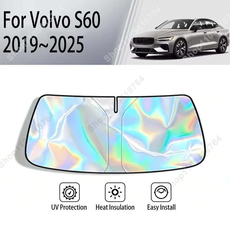 For Volvo S60 2019-2025 Sunshade Cover Car Windshield SunShades Sun UV Protector Cover Car Front Windscreen Cover
For Volvo S60 2019-2025 Sunshade Cover Car Windshield SunShades Sun UV Protector Cover Car Front Windscreen Cover