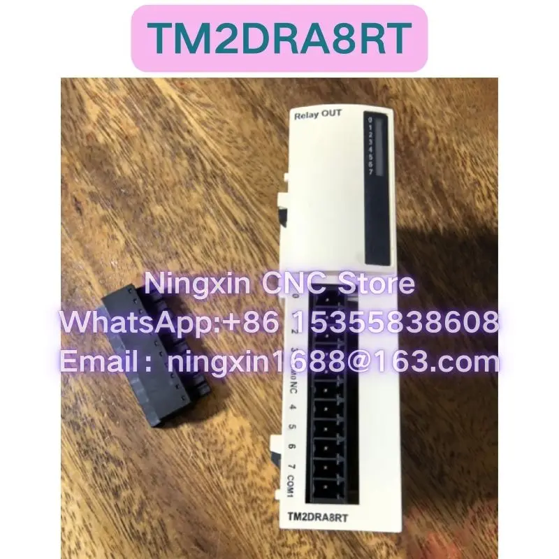 Second-hand TM2DRA8RT PLC Functional test OK
Second-hand TM2DRA8RT PLC Functional test OK