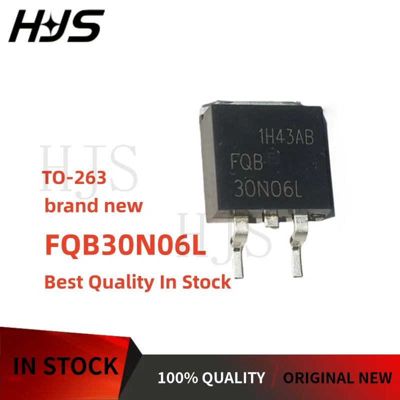 10/20/30Pcs/Lot TO-263 FQB30N06L FQB30N06 30N06 Transistor NEW High-power Field-effect MOS
10/20/30Pcs/Lot TO-263 FQB30N06L FQB30N06 30N06 Transistor NEW High-power Field-effect MOS