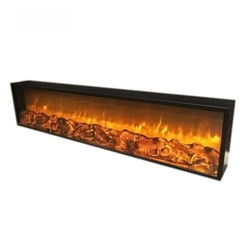 Modern Steel Electric Fireplace With LED Flame Built-in Insert For Indoor Hotel Use 20-100" Customizable Sizes Remote Control
Modern Steel Electric Fireplace With LED Flame Built-in Insert For Indoor Hotel Use 20-100" Customizable Sizes Remote Control