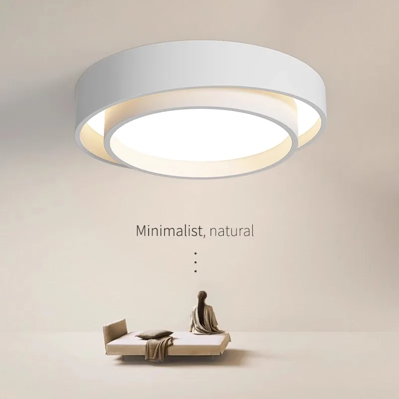 Nordic Bedroom Lamp Led Ceiling Lamps Modern Minimalist Circular Lndoor Lighting Living Room Dining Indoor Home Decor Fixture
Nordic Bedroom Lamp Led Ceiling Lamps Modern Minimalist Circular Lndoor Lighting Living Room Dining Indoor Home Decor Fixture
