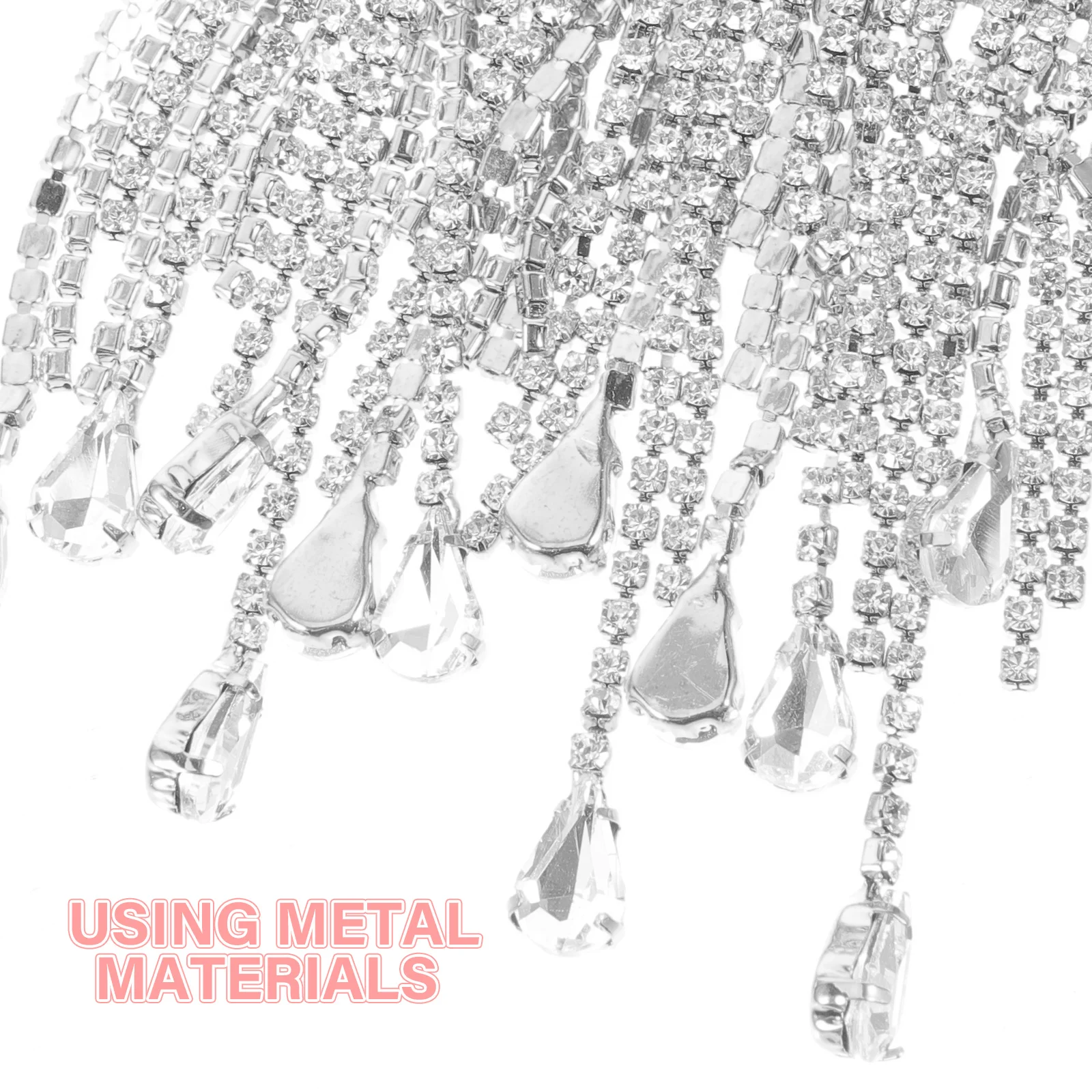 Rhinestone Chain Fringe Trim Diy Tassel Sewing Crafts Jewelry Clothes Belt Ornament Ribbon Fringe Chain Trims Handicraft
Rhinestone Chain Fringe Trim Diy Tassel Sewing Crafts Jewelry Clothes Belt Ornament Ribbon Fringe Chain Trims Handicraft