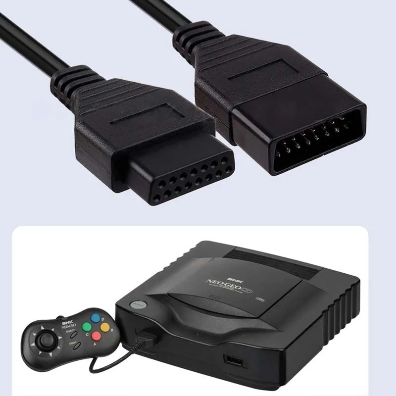 Cable for SNK NEOGEO FC neo geo MVS AES FC Controller Connect Joystick Gamepad Extension Cord 1.8m 5.91FT 15 PIN Game Wire
Cable for SNK NEOGEO FC neo geo MVS AES FC Controller Connect Joystick Gamepad Extension Cord 1.8m 5.91FT 15 PIN Game Wire