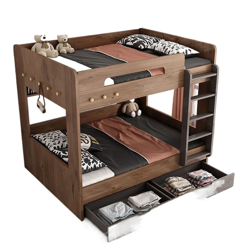 Modern and simple, high and low beds, upper and lower beds, Nordic log mother and child beds
Modern and simple, high and low beds, upper and lower beds, Nordic log mother and child beds