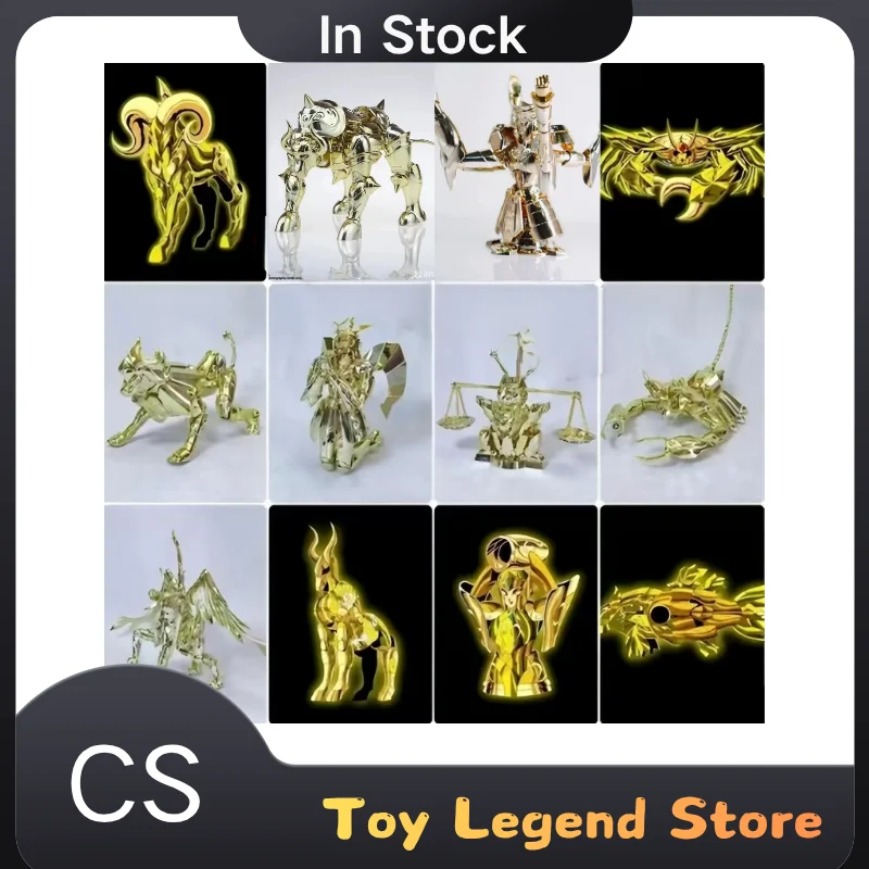 CS 12 Gold Saints EX Regular Color 24K Saint Cloth Form Saint Seiya Knights of the Zodiac Action Figure Collectible Toy Gift
CS 12 Gold Saints EX Regular Color 24K Saint Cloth Form Saint Seiya Knights of the Zodiac Action Figure Collectible Toy Gift