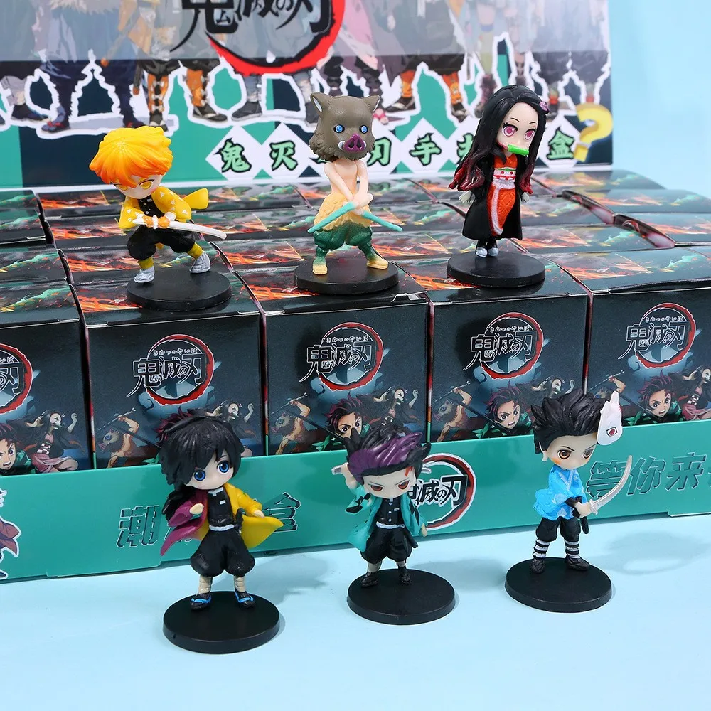 Q Posket Figure Wholesale Demon Slayer Mini Figurine 5Pcs 10Pcs 12Pcs 15Pcs Sets Kimetsu No Yaiba Small PVC Dolls Desktop Decora
Q Posket Figure Wholesale Demon Slayer Mini Figurine 5Pcs 10Pcs 12Pcs 15Pcs Sets Kimetsu No Yaiba Small PVC Dolls Desktop Decora
