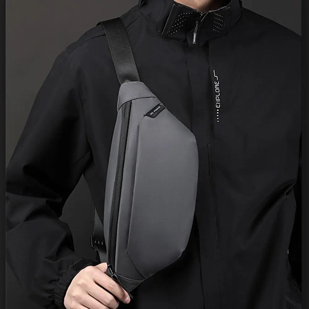 Waterproof Men Chest Bag Multi-Compartment Large Capacity Travel Fanny Pack Wear-resistant Nylon Sports Waist Bag Running
Waterproof Men Chest Bag Multi-Compartment Large Capacity Travel Fanny Pack Wear-resistant Nylon Sports Waist Bag Running