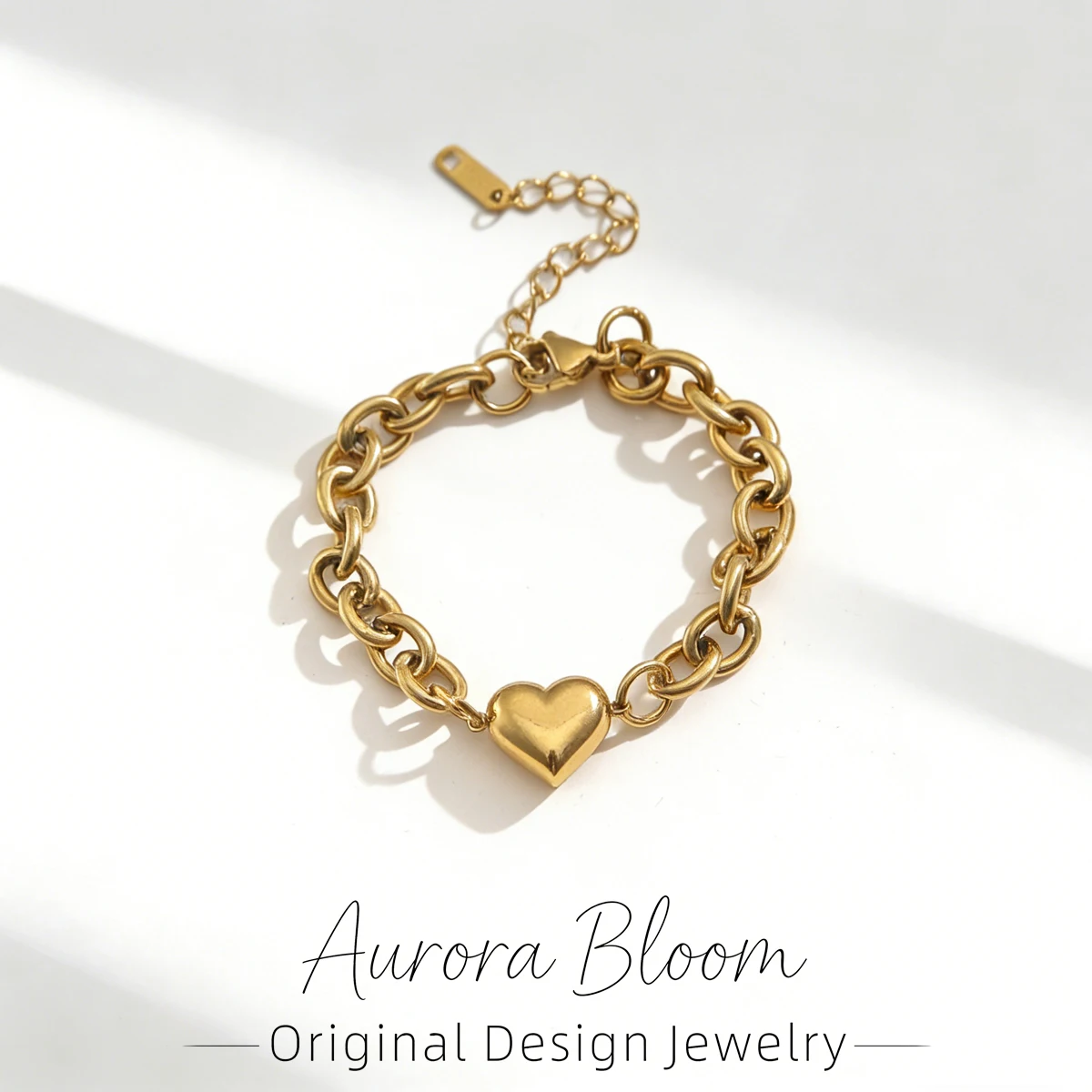 AURORA Trend Double Hole Heart Pendant Bracelets For Women's Stainless Steel Jewelry Women's Hand Bracelet Bangle Accessories
AURORA Trend Double Hole Heart Pendant Bracelets For Women's Stainless Steel Jewelry Women's Hand Bracelet Bangle Accessories