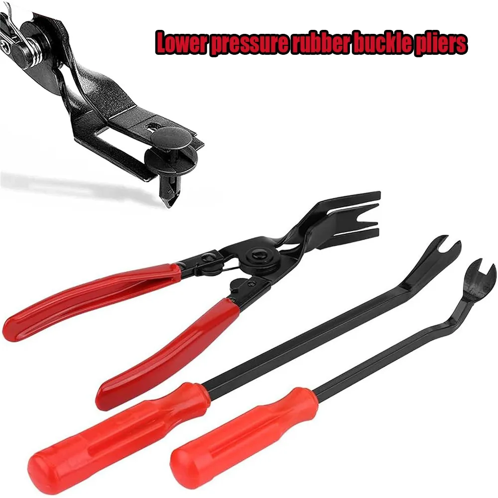 Pliers And Rivet Puller 3pcs Set For Car Door Panel And Dashboard Repair Kit Auto Maintenance Tool Light Opening Pliers Glue
Pliers And Rivet Puller 3pcs Set For Car Door Panel And Dashboard Repair Kit Auto Maintenance Tool Light Opening Pliers Glue