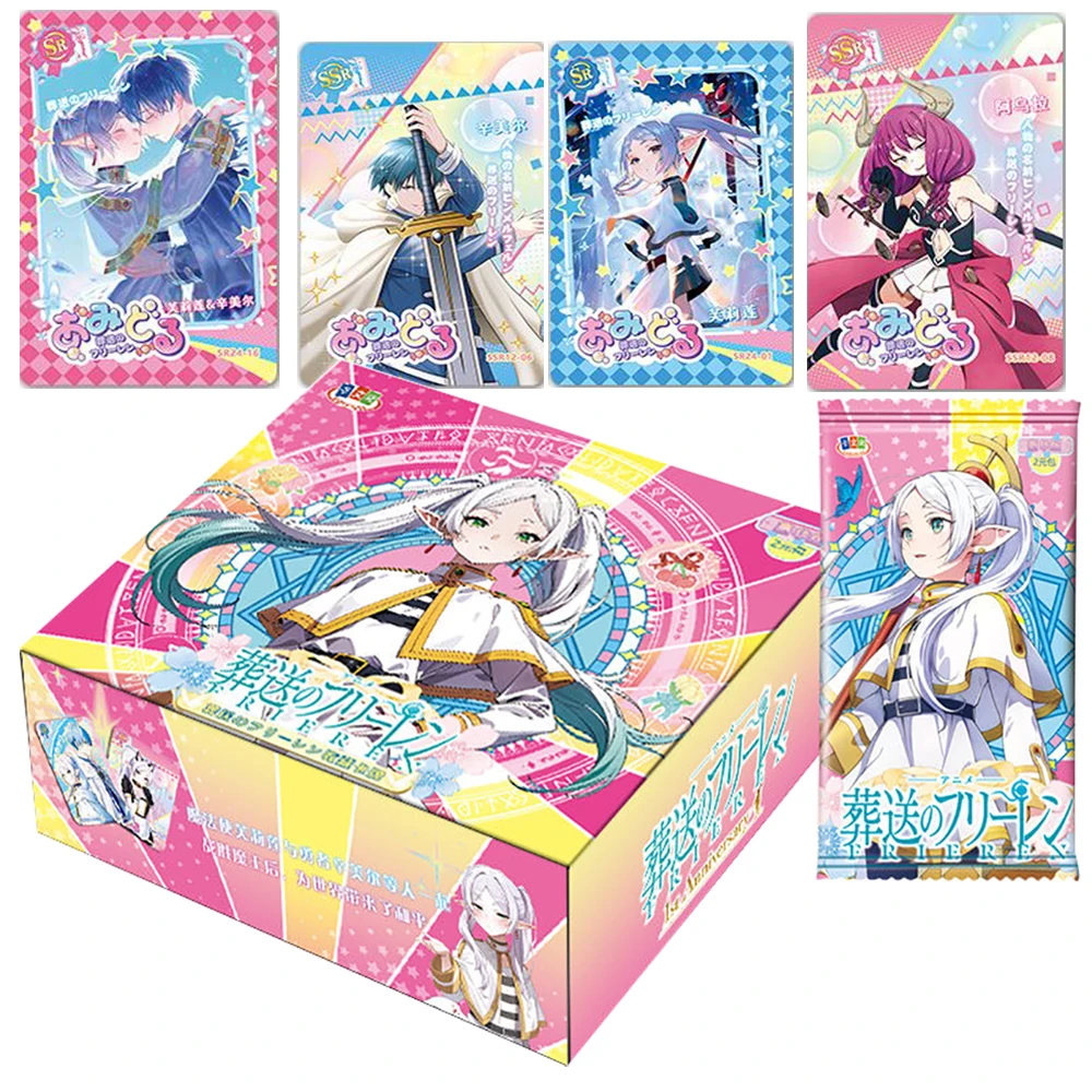 Оптовая продажа Frieren: Beyond Journey's End Card для детей Serie Flamme Classic Healing Anime Limited Game Collection Card Детские игрушки
Оптовая продажа Frieren: Beyond Journey's End Card для детей Serie Flamme Classic Healing Anime Limited Game Collection Card Детские игрушки