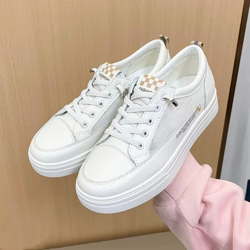 Little White Shoes Women's Versatile 2023 Spring and Autumn Season New Thick Sole Lace up Student Board Shoes Casual SportsShoes
Little White Shoes Women's Versatile 2023 Spring and Autumn Season New Thick Sole Lace up Student Board Shoes Casual SportsShoes