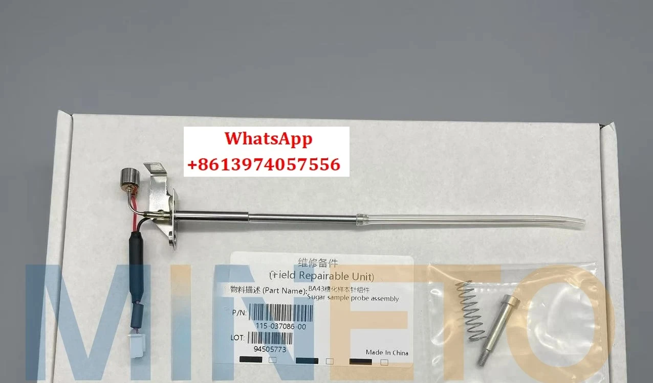 115-037086-00 BS240 BS240Pro BS430 BS450 BS460 BS800 BS820 BS850 BS860 Sugar Sample Probe
115-037086-00 BS240 BS240Pro BS430 BS450 BS460 BS800 BS820 BS850 BS860 Sugar Sample Probe