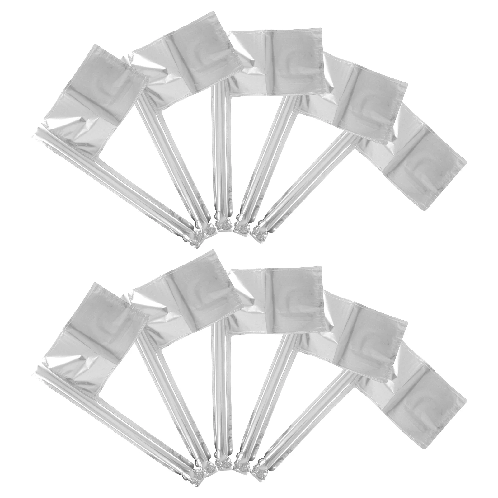 10 Pcs Aluminum Foil Flag Balloons Silver Party Decorations Birthday Baby Shower Festive Gatherings Lightweight Portable Cartoon
10 Pcs Aluminum Foil Flag Balloons Silver Party Decorations Birthday Baby Shower Festive Gatherings Lightweight Portable Cartoon