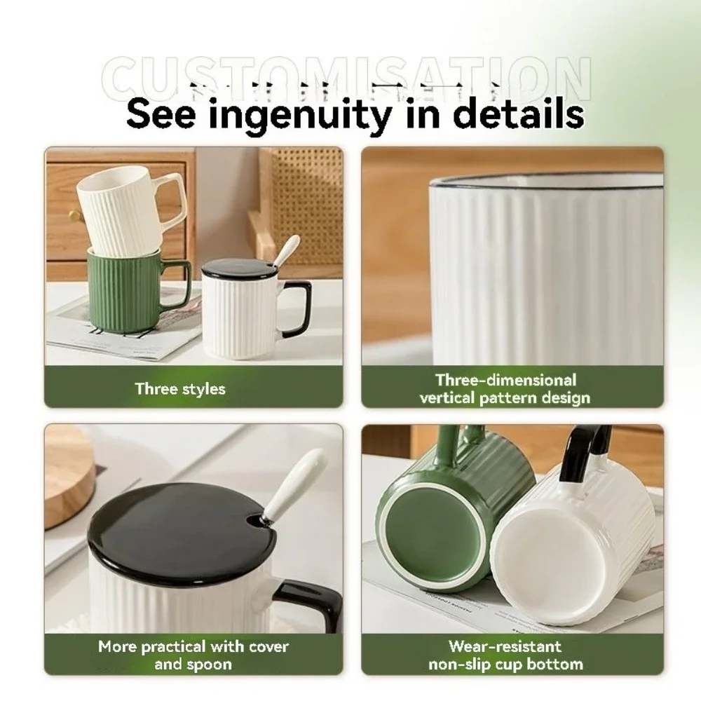 Japanese-style Mugs Ceramic Cups Women's Summer Couples' Drinking Water Home Office Men's Coffee Cups Tea Cups
Japanese-style Mugs Ceramic Cups Women's Summer Couples' Drinking Water Home Office Men's Coffee Cups Tea Cups