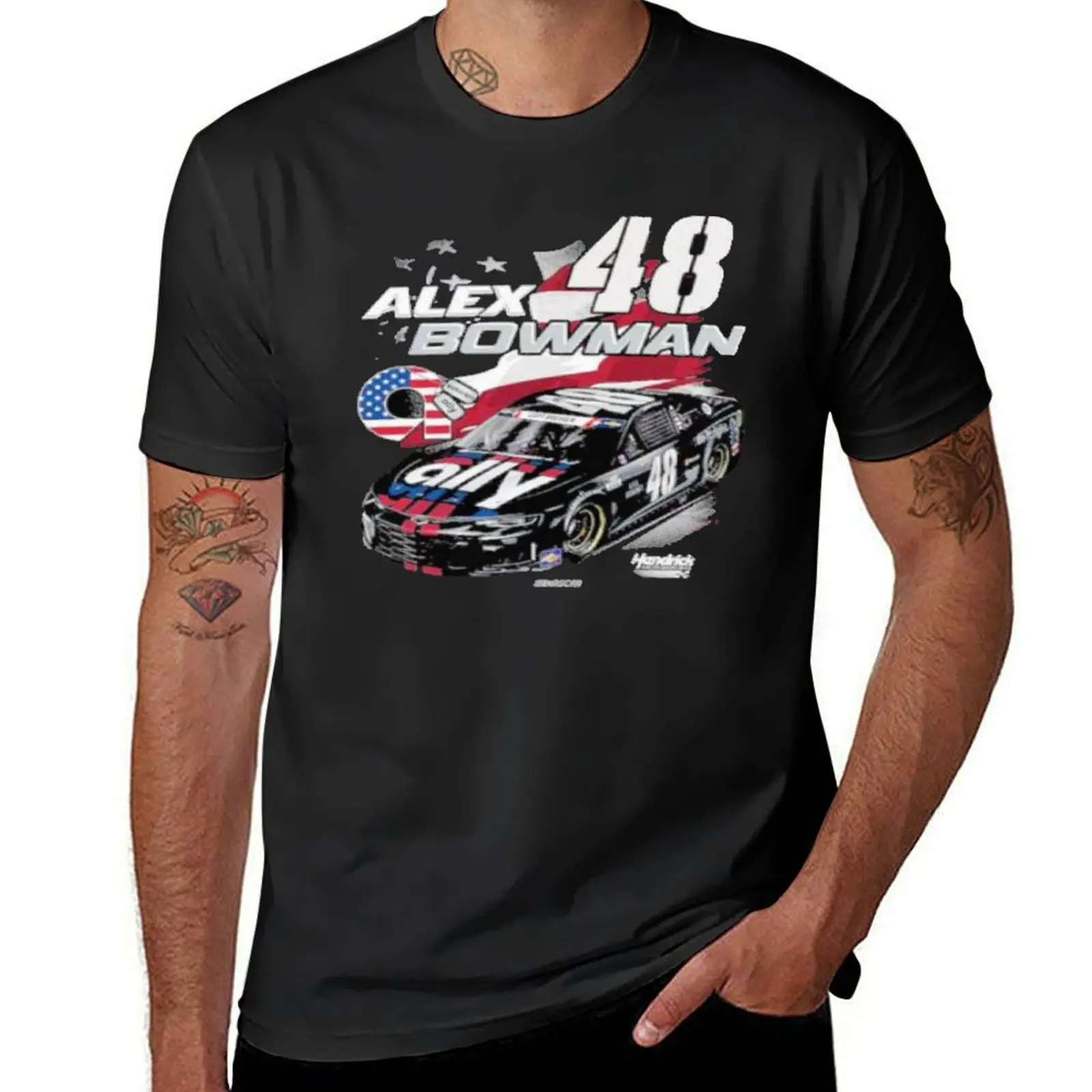 Alex bowman t.shirt T-Shirt football t shirt summer shirt Clothing mens shirts graphic tee
Alex bowman t.shirt T-Shirt football t shirt summer shirt Clothing mens shirts graphic tee