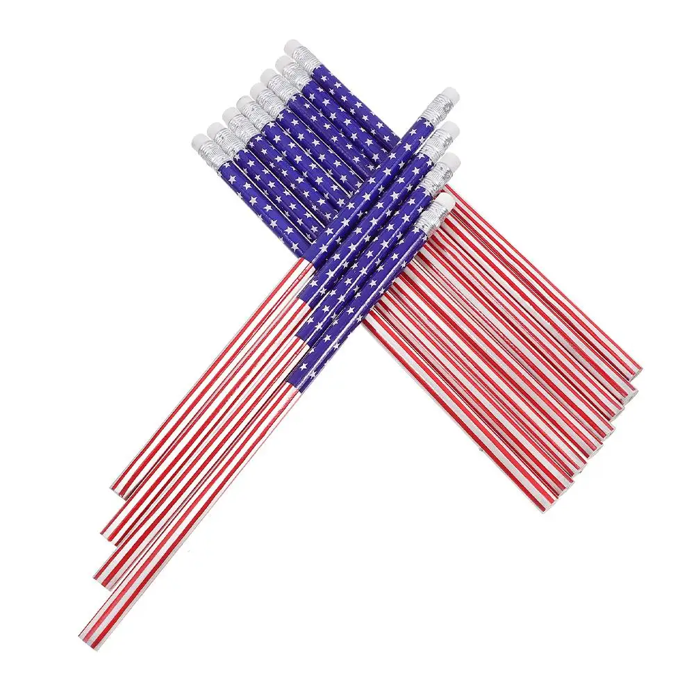 48Pcs Star Flag Pattern Pencils Holiday School Stationery Independence Day Favors Cartoon Design Writing Drawing Cool Themed
48Pcs Star Flag Pattern Pencils Holiday School Stationery Independence Day Favors Cartoon Design Writing Drawing Cool Themed
