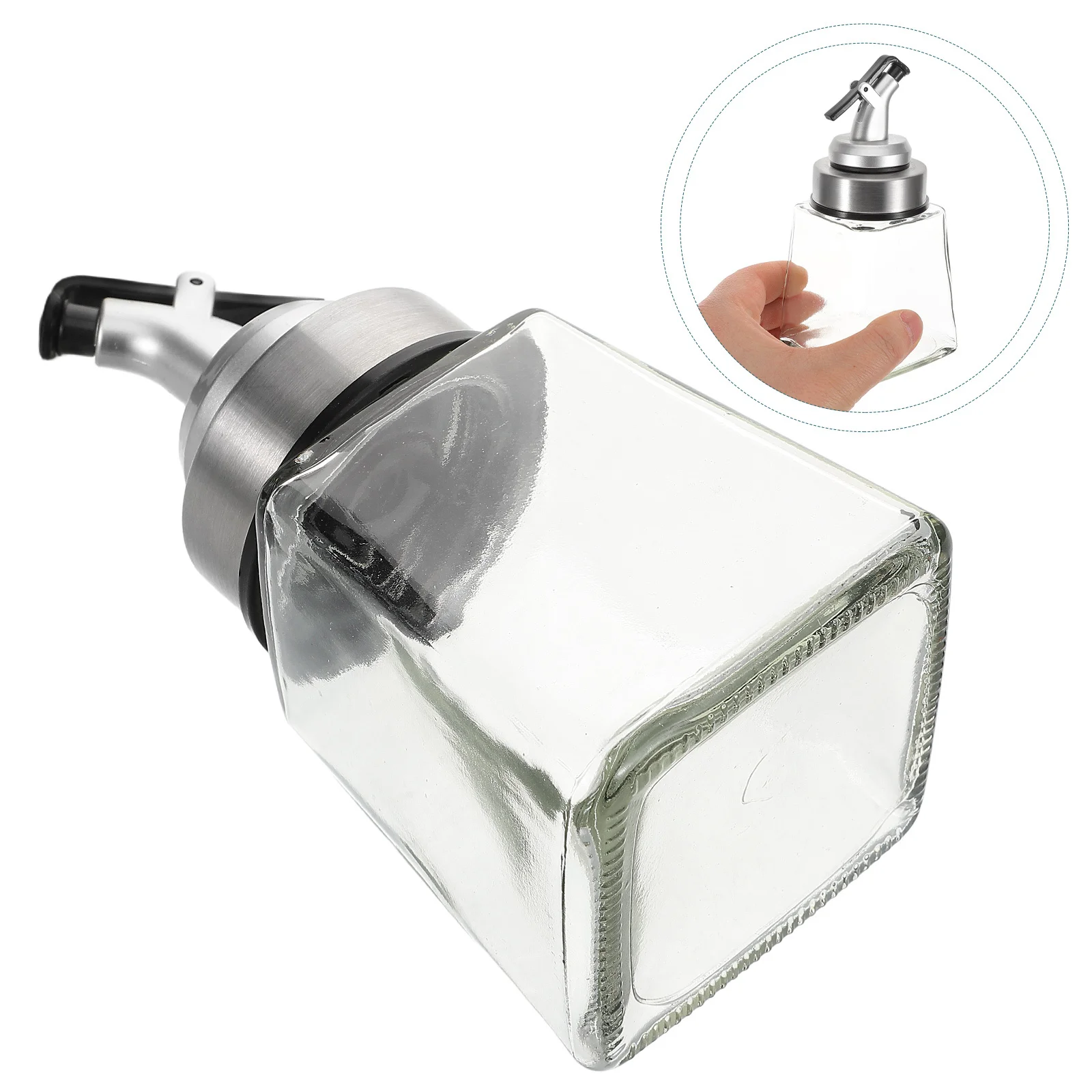 Portable Glass Oil Bottle Leak Proof Clear 180ml Cooking Dispenser for Kitchen Picnic Travel Vinegar Storage Small Oil Bottles
Portable Glass Oil Bottle Leak Proof Clear 180ml Cooking Dispenser for Kitchen Picnic Travel Vinegar Storage Small Oil Bottles