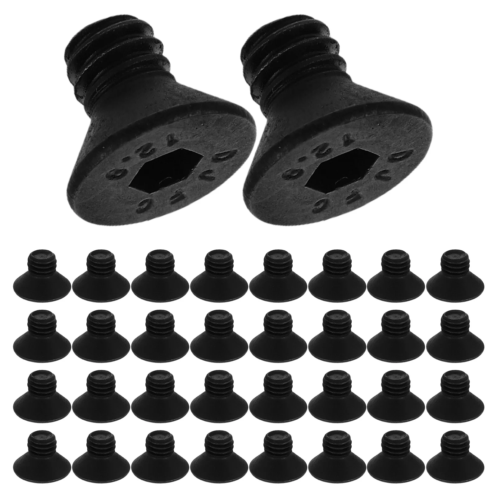 50pcs Carbon Steel Flat Head Socket Cap Screws High Strength Machine Bolts Construction Fastener Assembly Kit
50pcs Carbon Steel Flat Head Socket Cap Screws High Strength Machine Bolts Construction Fastener Assembly Kit