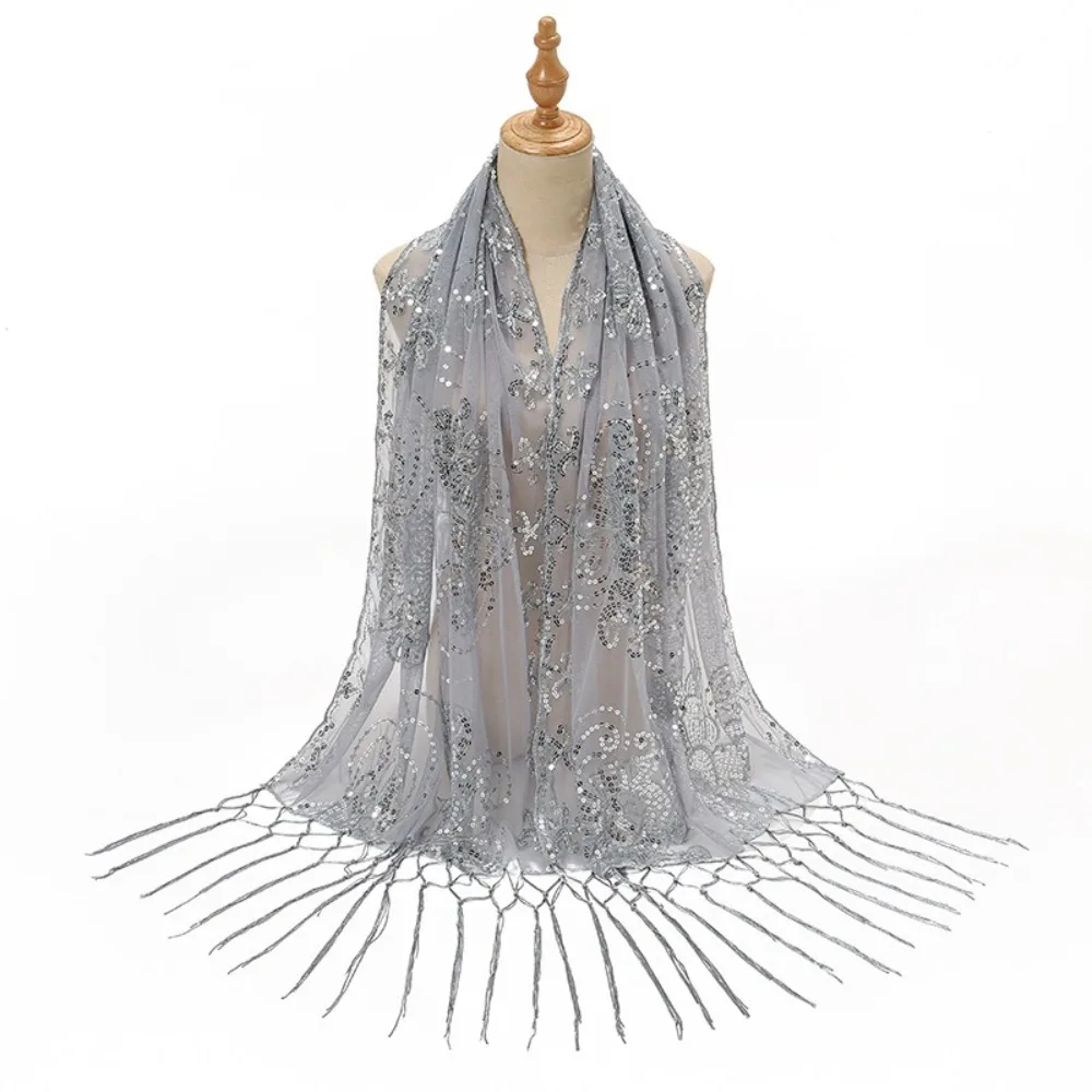 Модные сетчатые шали с блестками, прозрачные блестящие вечерние платья, шарфы, платок, накидка с кисточками, шарф, декор платья
Модные сетчатые шали с блестками, прозрачные блестящие вечерние платья, шарфы, платок, накидка с кисточками, шарф, декор платья