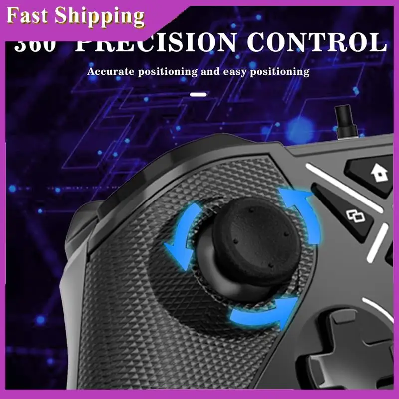 ABRI-Wired Game Controller With Hall Triggers Joysticks And Turbo Function For Series S/X, One, And PC
ABRI-Wired Game Controller With Hall Triggers Joysticks And Turbo Function For Series S/X, One, And PC