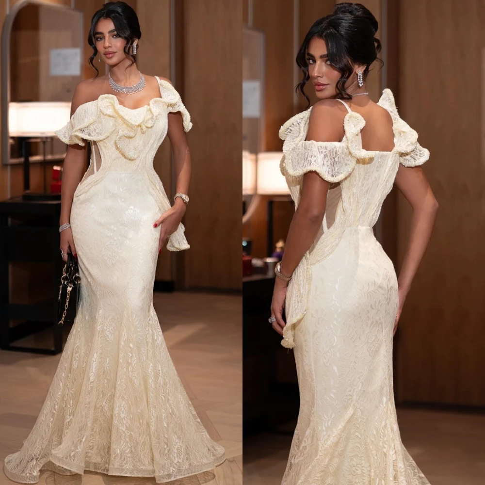 Customized Sexy Boat Neck Mermaid Evening Dress Classic Tulle Cocktail Dress Temperament Sweep Train Special Occasion Gowns
Customized Sexy Boat Neck Mermaid Evening Dress Classic Tulle Cocktail Dress Temperament Sweep Train Special Occasion Gowns