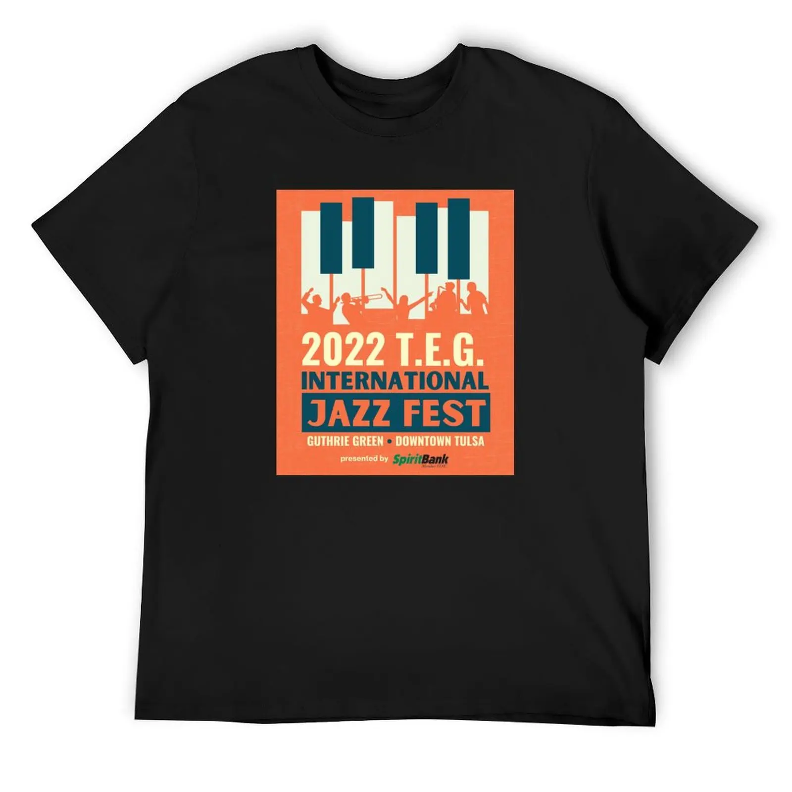 TEG International Jazz Fest T-Shirt summer shirt sublime vintage clothes new edition men tshirt
TEG International Jazz Fest T-Shirt summer shirt sublime vintage clothes new edition men tshirt