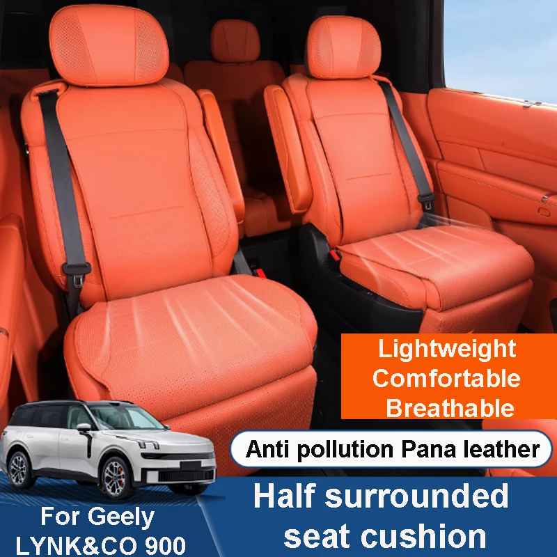 For Geely Lynk&Co 900 2025 2026 Car Six Seater Four Season Universal Seat Cover Breathable Wear-resistant Accessory
For Geely Lynk&Co 900 2025 2026 Car Six Seater Four Season Universal Seat Cover Breathable Wear-resistant Accessory