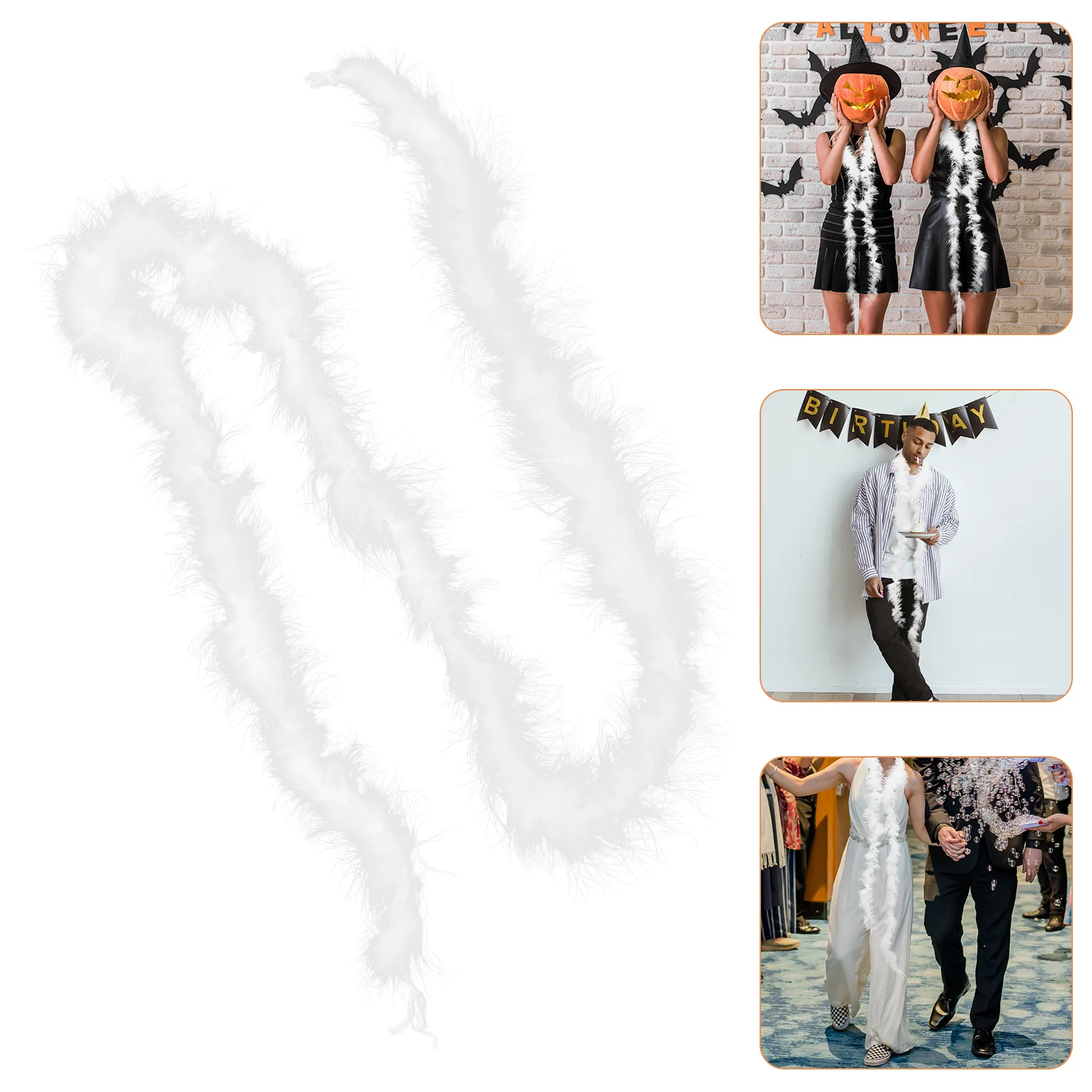 Crafts Turkey Decor Wedding Party Decoration DIY Plumes Boa for Cosplay White Clothes Accessory
Crafts Turkey Decor Wedding Party Decoration DIY Plumes Boa for Cosplay White Clothes Accessory