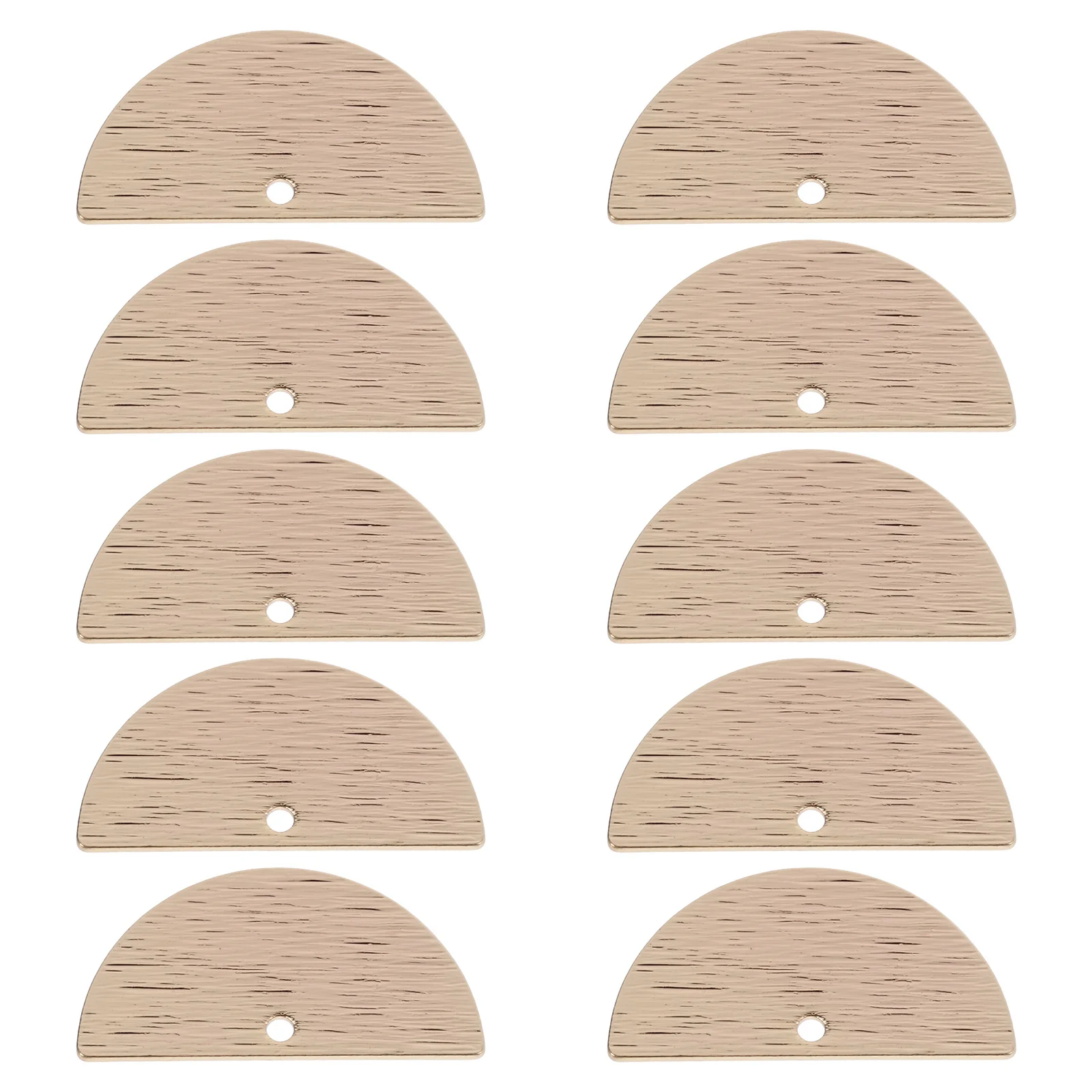 10Pcs Copper Gold Plated Semicircle DIY Pendants Decorative Metal Charms Jewelry Making Supplies Handmade Necklace Bracelet
10Pcs Copper Gold Plated Semicircle DIY Pendants Decorative Metal Charms Jewelry Making Supplies Handmade Necklace Bracelet