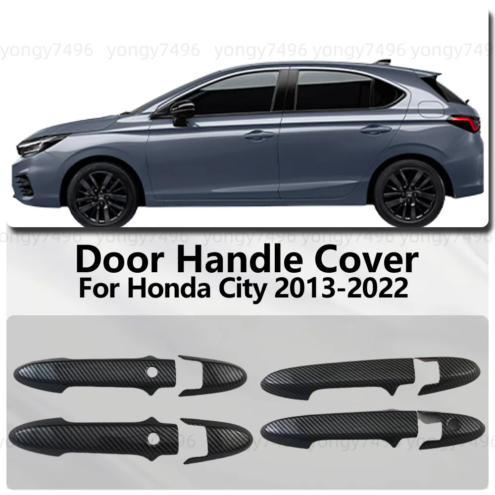 For Honda City 2013 2014 2015 2016 2017 2018 -2022 Carbon Fiber Chrome Silver Door Handle Cover Car Accessories Decoration
For Honda City 2013 2014 2015 2016 2017 2018 -2022 Carbon Fiber Chrome Silver Door Handle Cover Car Accessories Decoration